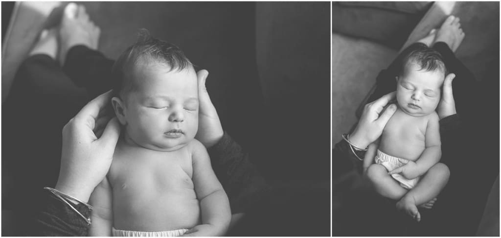 baby in moms hands beaver newborn photographer