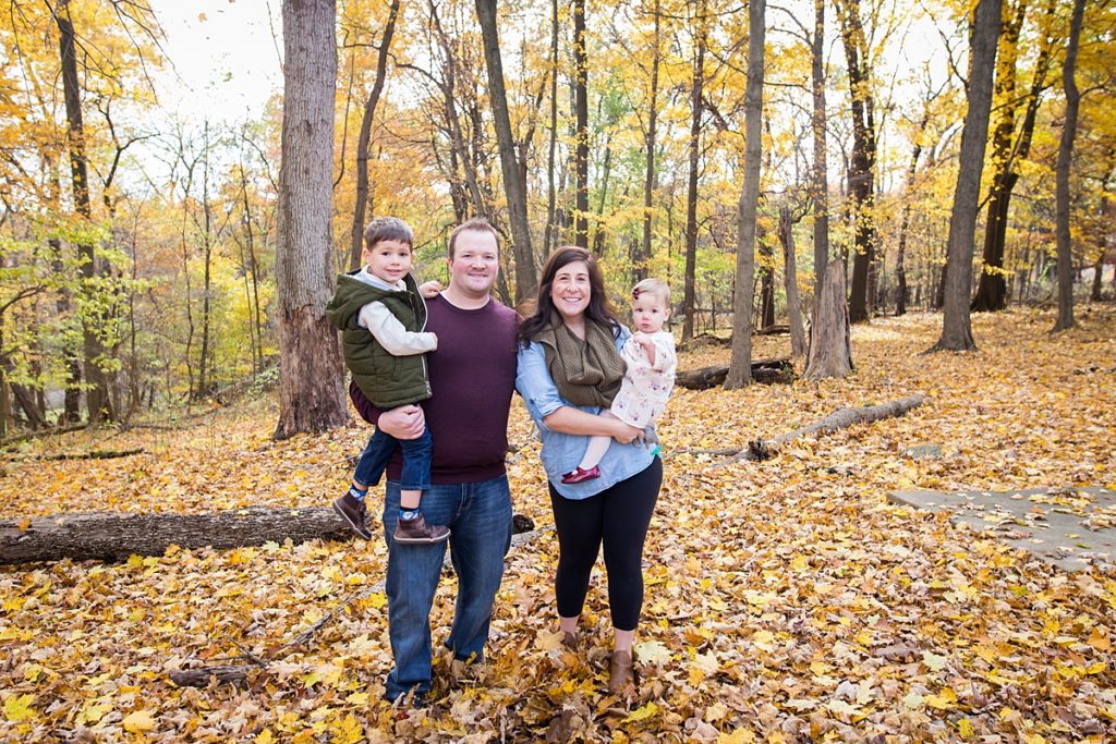 locations for photo sessions with fall foliage in Pittsburgh South Park 